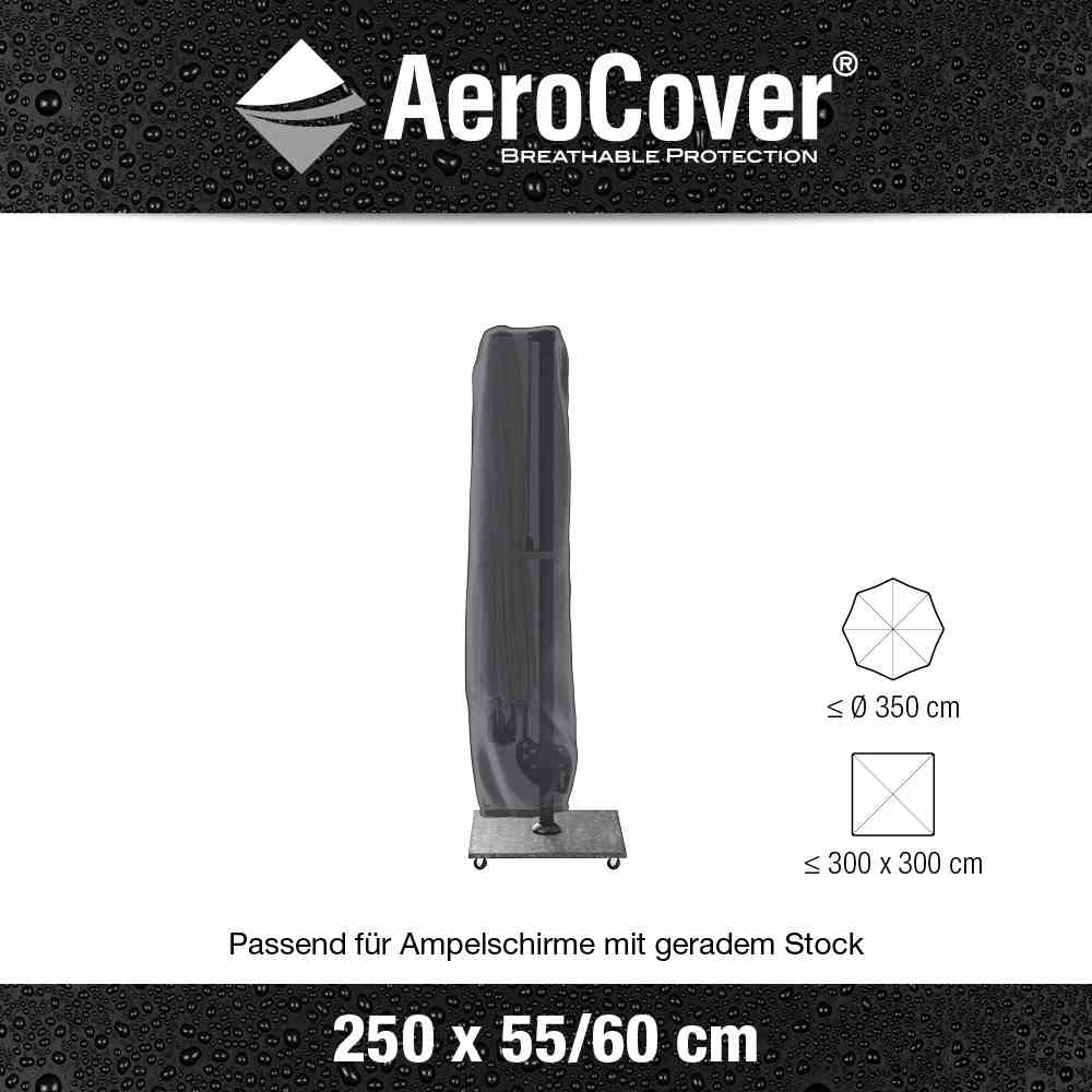 Schutzhaube Gartenschirm AeroCover - ca. 55/60 cm, Höhe 250 cm