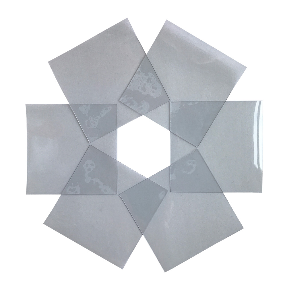 Transparente PVC Plane (Polyglas) Meterware, 140 cm breit