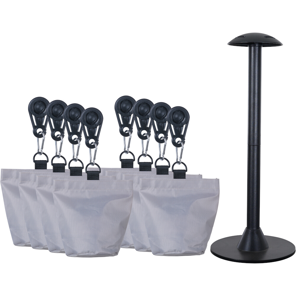 Abstandshalter im Set inkl. 8 Sandsäcken (AquaShield)