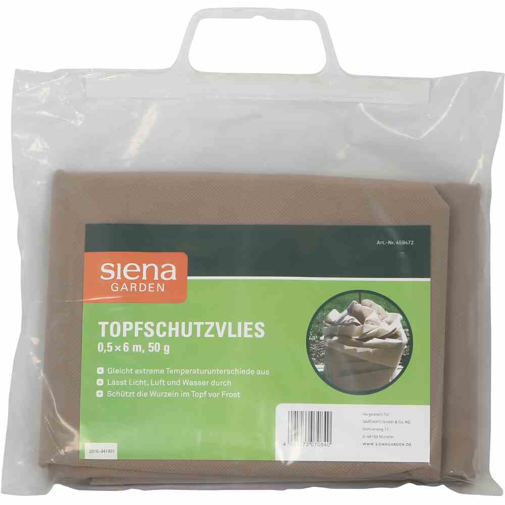 Topfschutzvlies, Farbe: beige, Maße: 6x0,5m