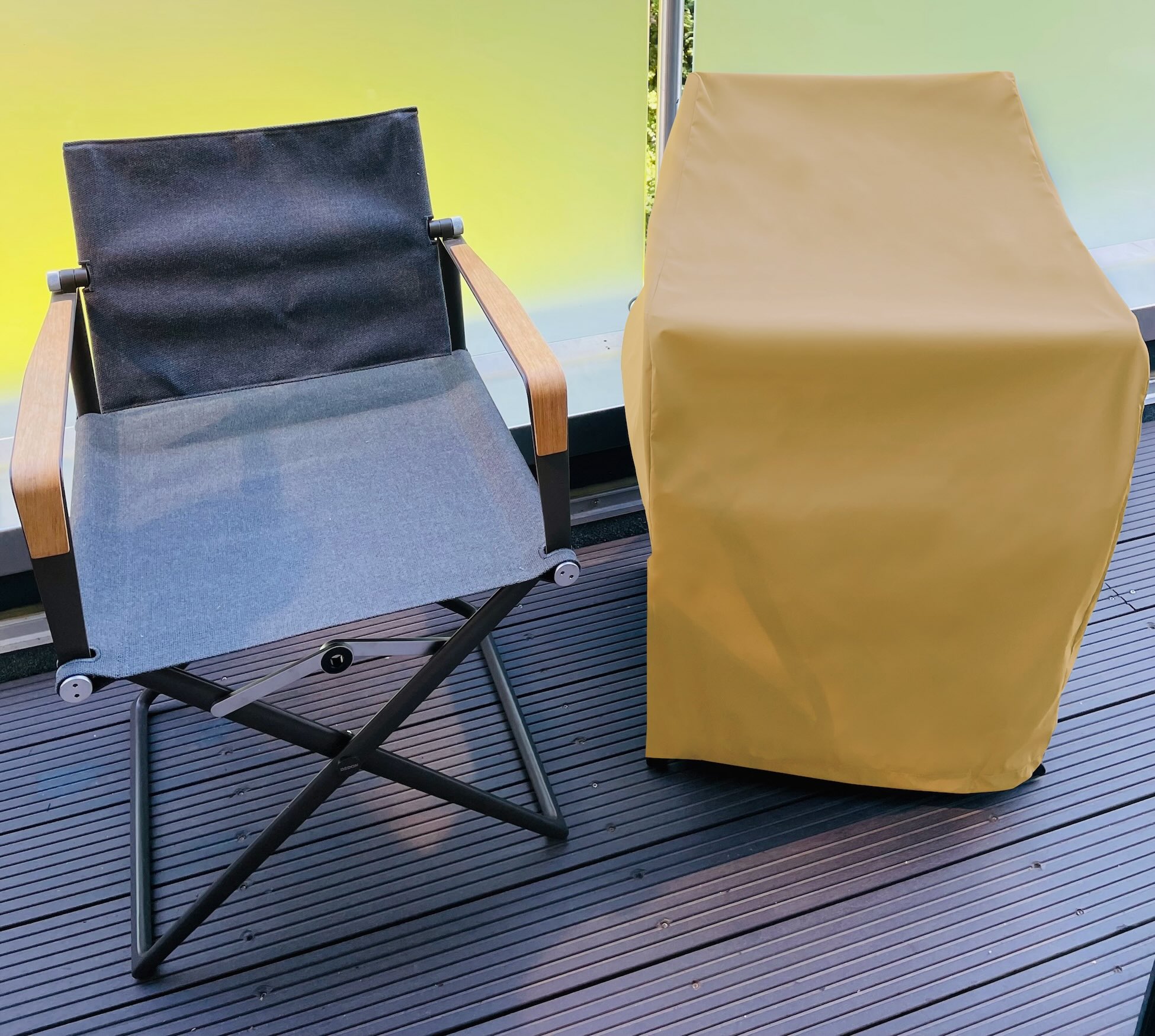 Schutzhaube für Dedon SeaX Armlehnstuhl - Creme