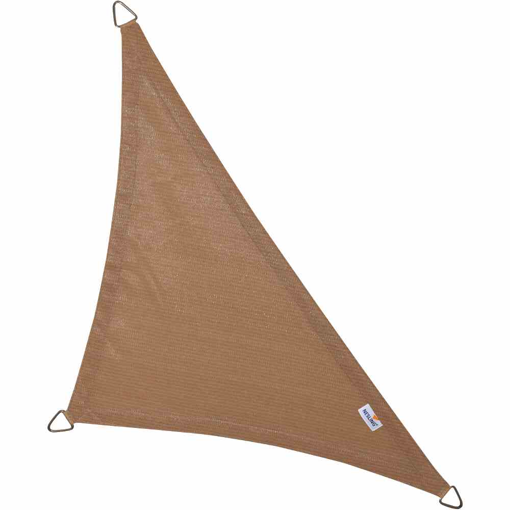 Coolfit Sonnensegel dreieckig 90° 4x4x5,7m (sand)