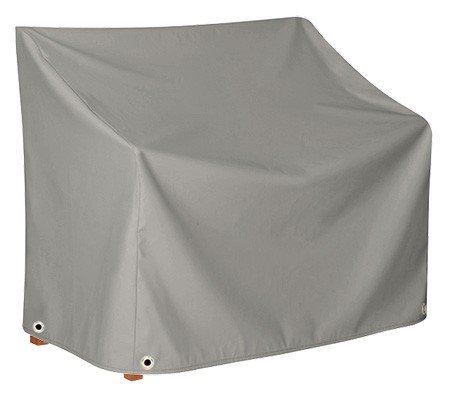 Abdeckplane Gartenbank LKW Plane - ca. 140x60x60/80 cm - Hellgrau