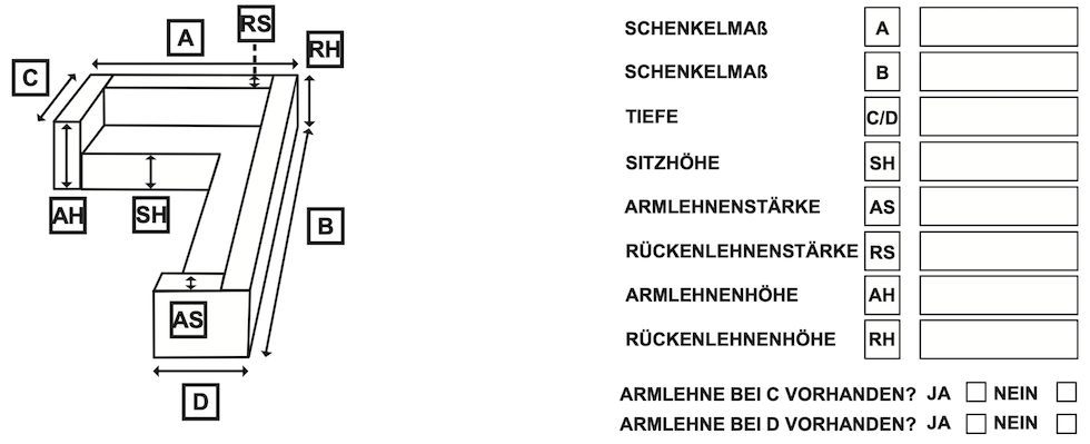 Ratgeber: Loungehülle richtig ausmessen