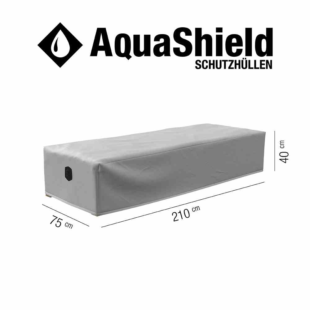 Schutzhaube Gartenliege AquaShield - ca. 75x210x40 cm