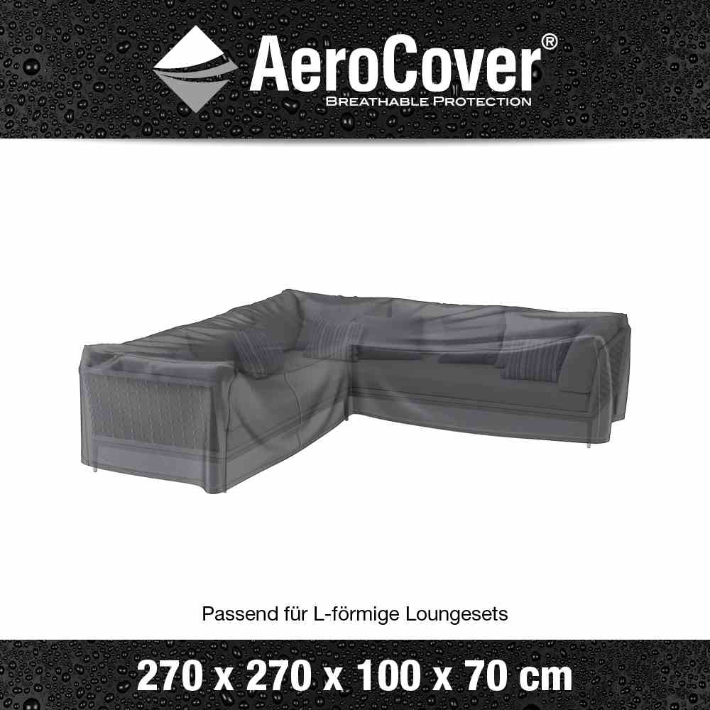 Schutzhülle L-Lounge 270x270x100/70 AeroCover