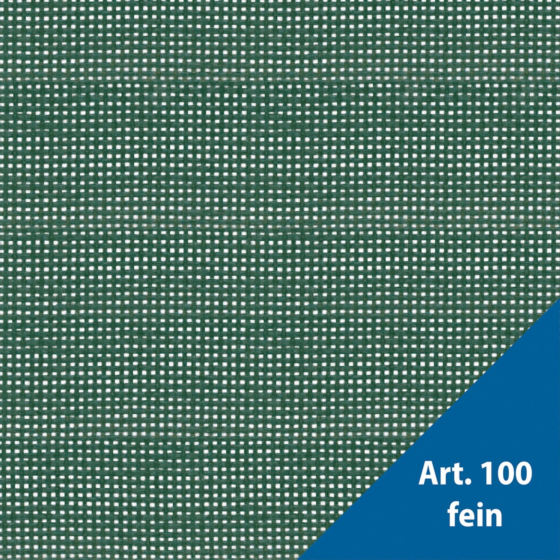 Windschutzgewebe (fein, PVC-beschichtet) / Grün - ca. 1,0x50 m