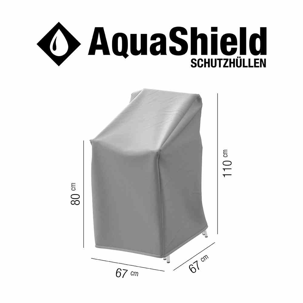 Schutzhaube für Stuhlstapel AquaShield - ca. 67x67x80/110 cm