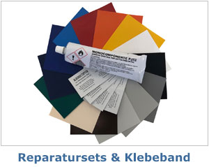 Reparatursets & Klebeband für LKW Planen und Abdeckhauben