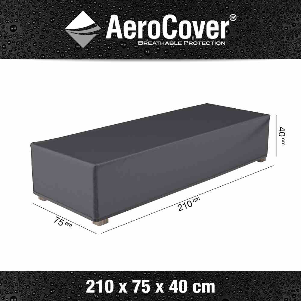 Schutzhaube Gartenliege AeroCover - ca. 210x75x40 cm