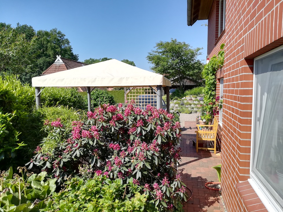 Pavillon Ersatzdach nach Mass - Beispiel