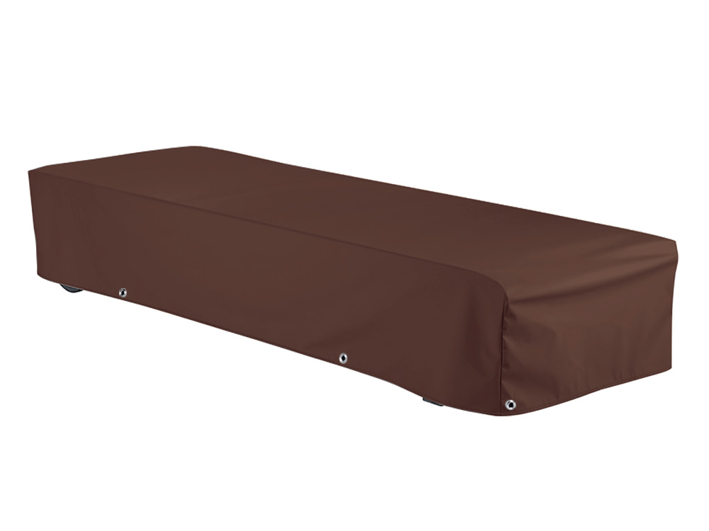 Abdeckung Gartenliege Teak Safe - Braun - ca. 70x210x35 cm