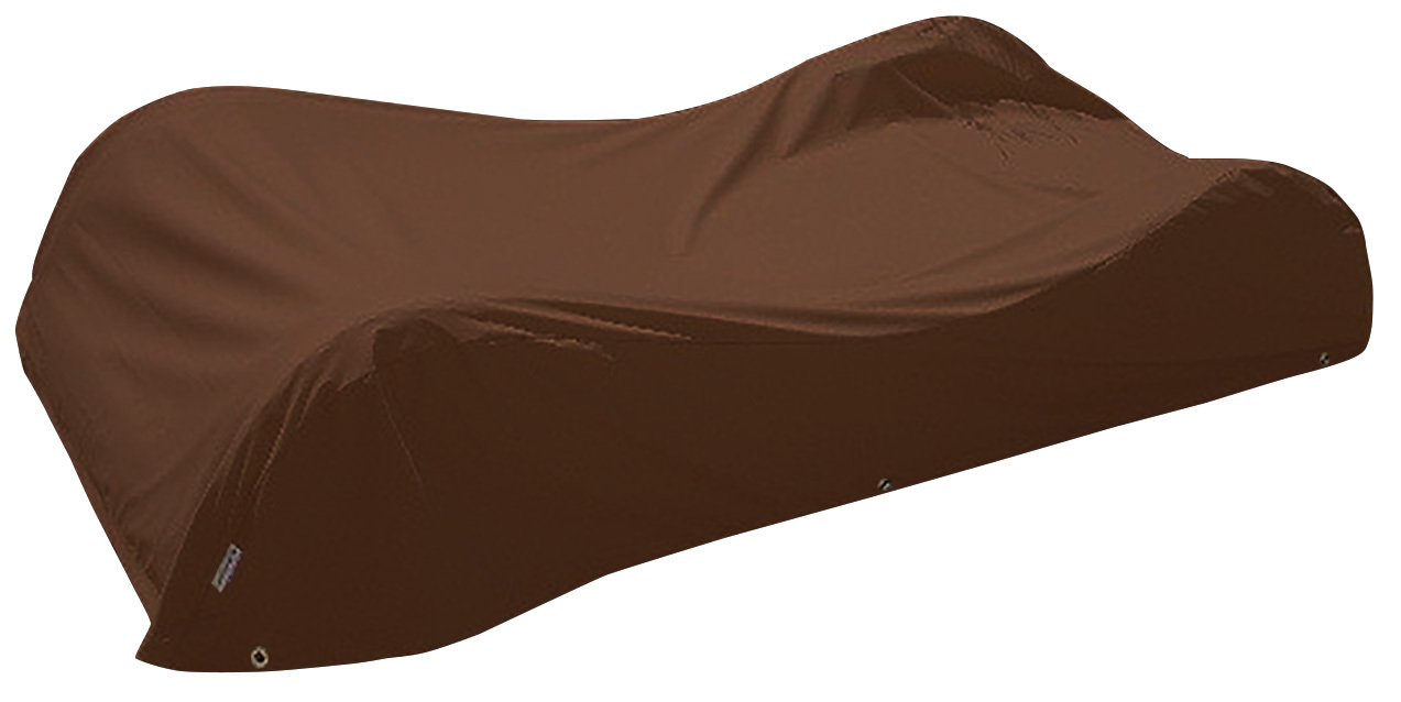 Schutzhaube Domus Ventures Luxor Single-Loungeliege - Braun
