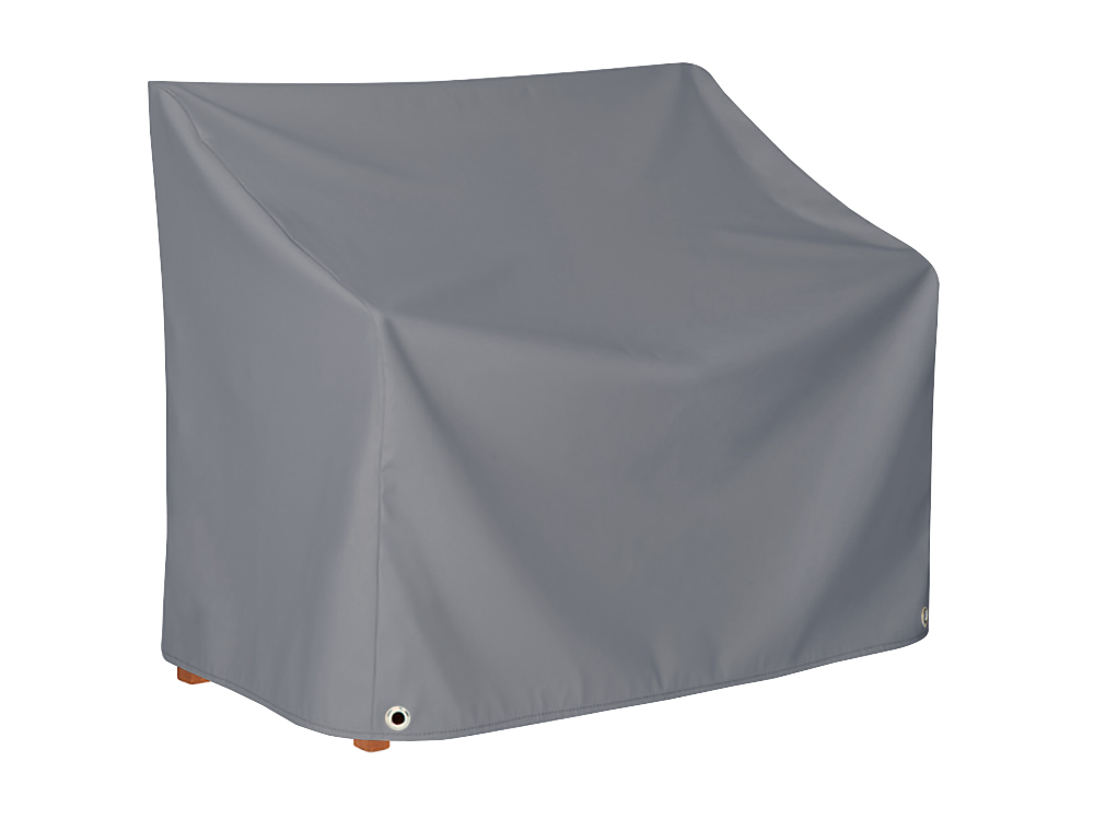 Gartenbank Abdeckung Teak Safe - Grau - ca. 173x63x65/83 cm