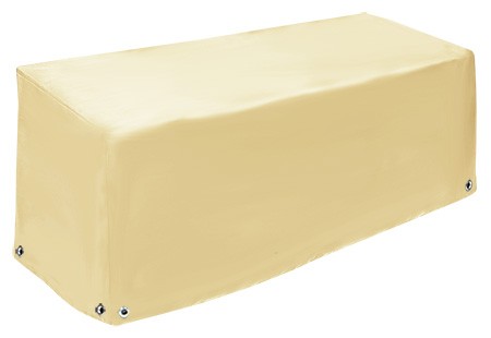 Abdeckplane Loungebank LKW Plane - ca. 205x100x70 cm - Beige