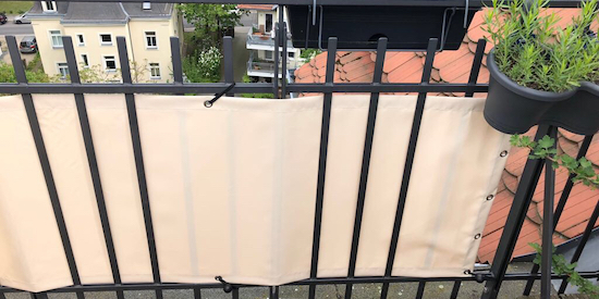 Balkonbespannung & Balkonverkleidung nach Maß