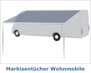 Hochwertige Markisentücher für VW T4 / T5 / T6 & Wohnmobile