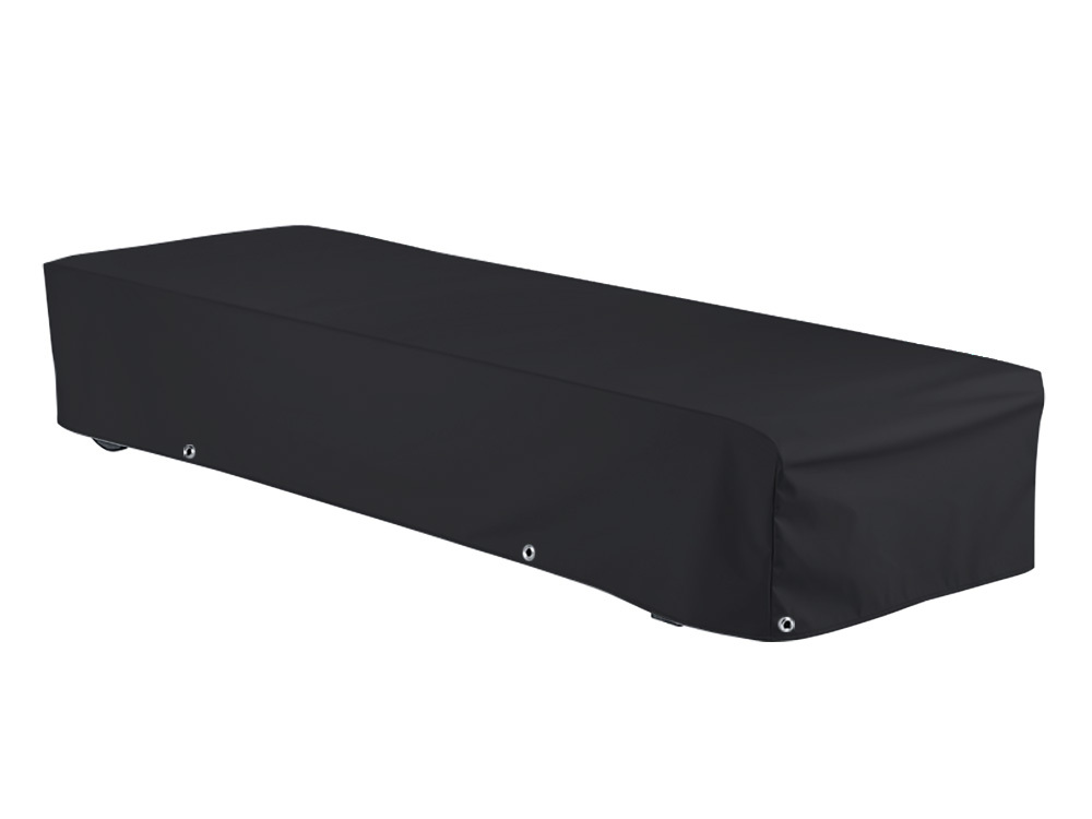 Abdeckung Gartenliege Teak Safe - Schwarz - ca. 70x210x35 cm