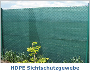 HDPE Sichtschutzgewebe