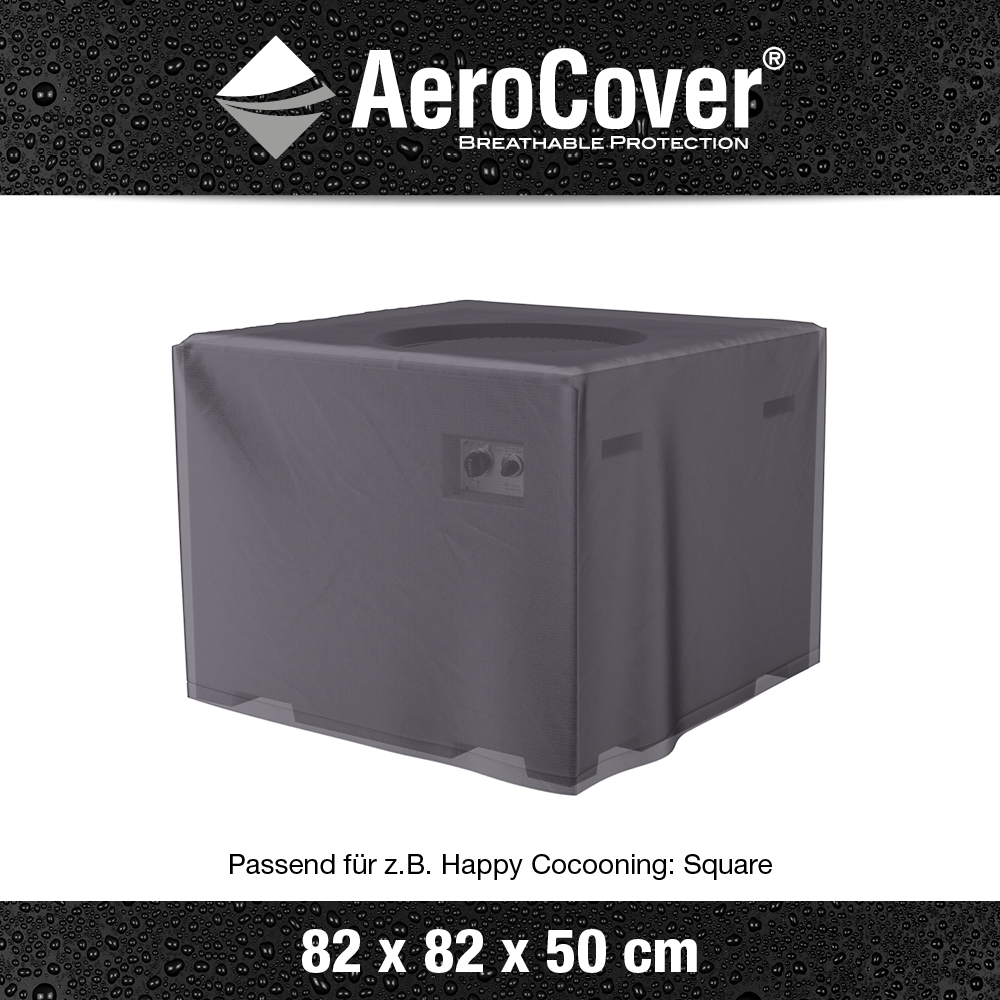 Abdeckhaube für Feuerstelle AeroCover - ca. 82x82x50