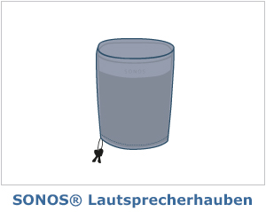 Schutzhauben für Sonos Lautsprecher von Abdeckhauben-Shop.de