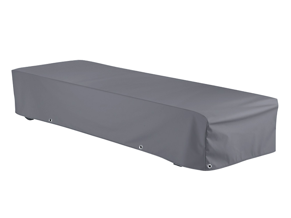 Abdeckung Gartenliege Teak Safe - Grau - ca. 70x210x35 cm
