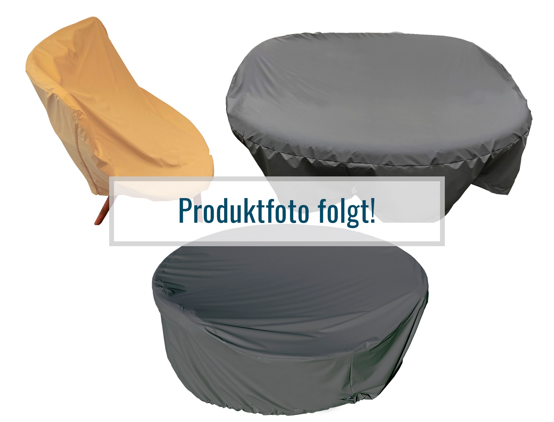 Schutzhaube für Dedon Mbrace Daybed / Sonnenliege - Grau