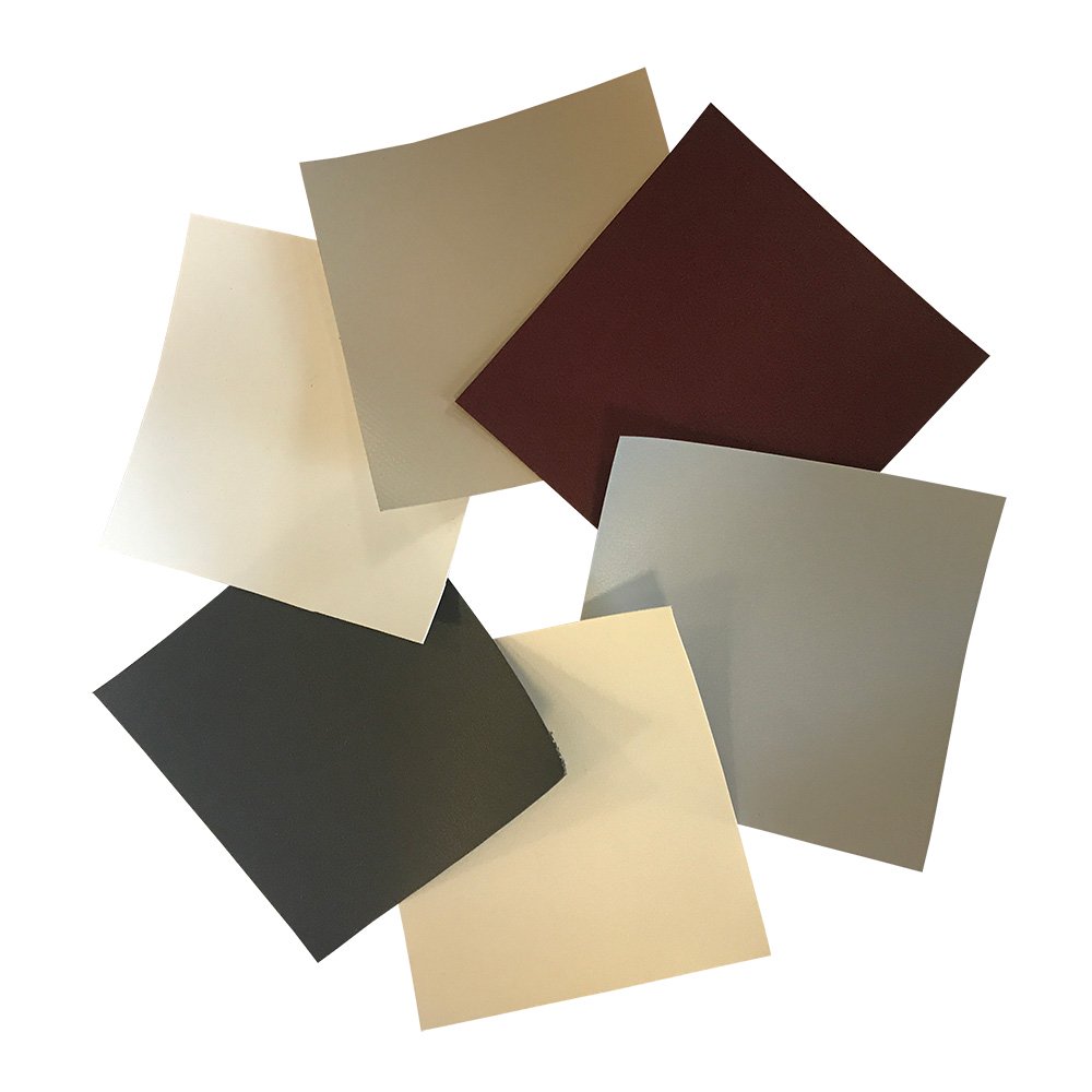 Texout matt Meterware, 180 cm breit - Bordeaux - 14 m