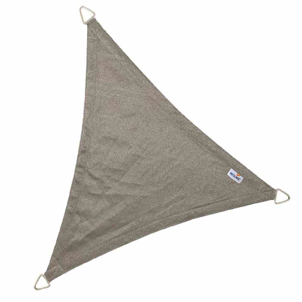 Coolfit Sonnensegel dreieckig 5x5x5m (grau)