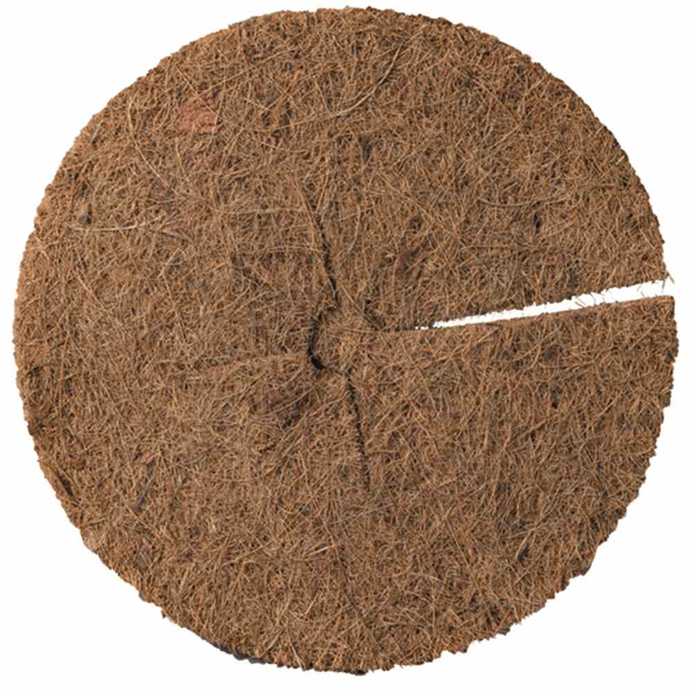 Kokos-Mulchscheibe / Durchmesser 37 cm Kokos-Mulchscheibe / Durchmesser 37 cm