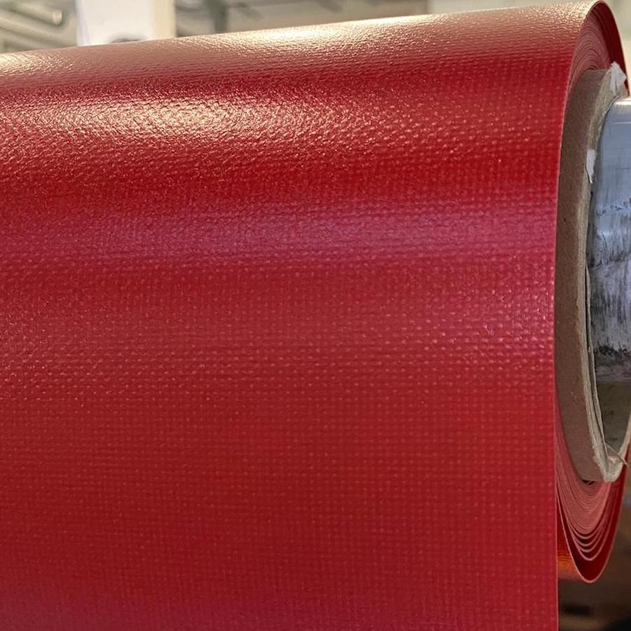 LKW-Plane Meterware, 270 cm breit - Rot - 8 m