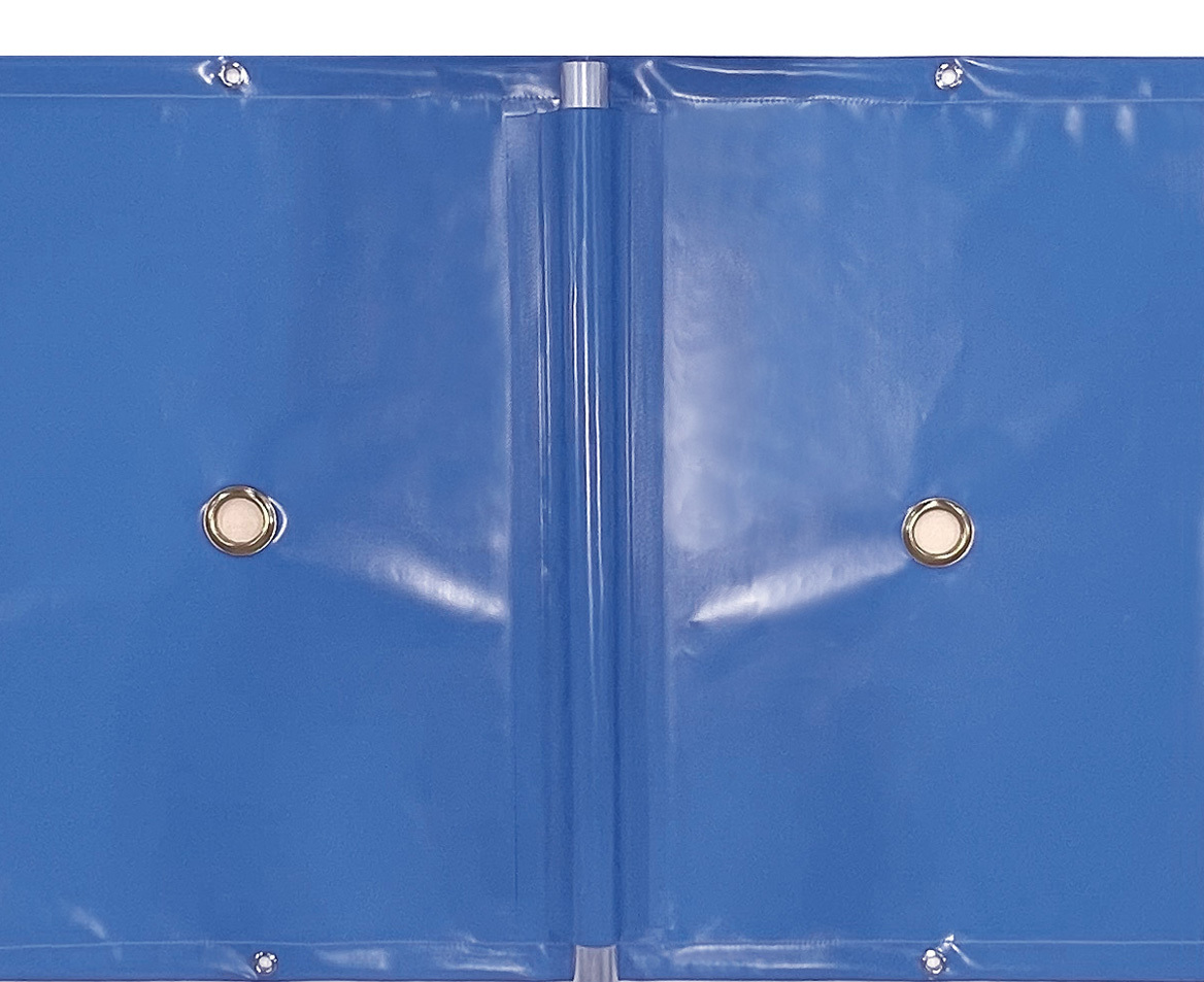 Poolplane 4x7m Anthrazit - Robuste PVC Abdeckung Made In Germany