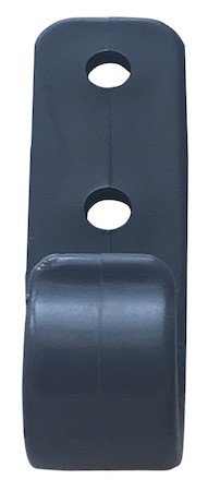 Planenhaken aus Nylon / Grau - 10er Set