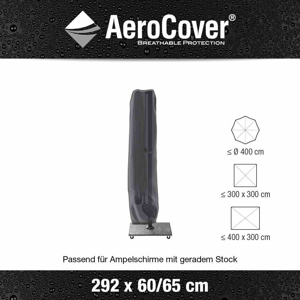 Schutzhaube Gartenschirm AeroCover - ca. 60/65 cm, Höhe 292 cm