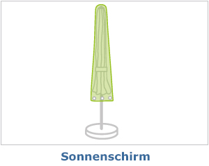 Schutzhülle für Sonnenschirme