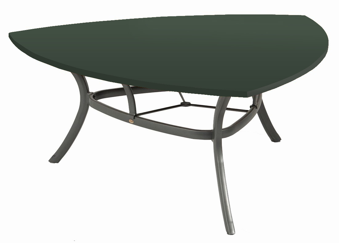 Tischplattenhaube Hartman Triangular Esstisch dreieckig 150x150 cm - Grün