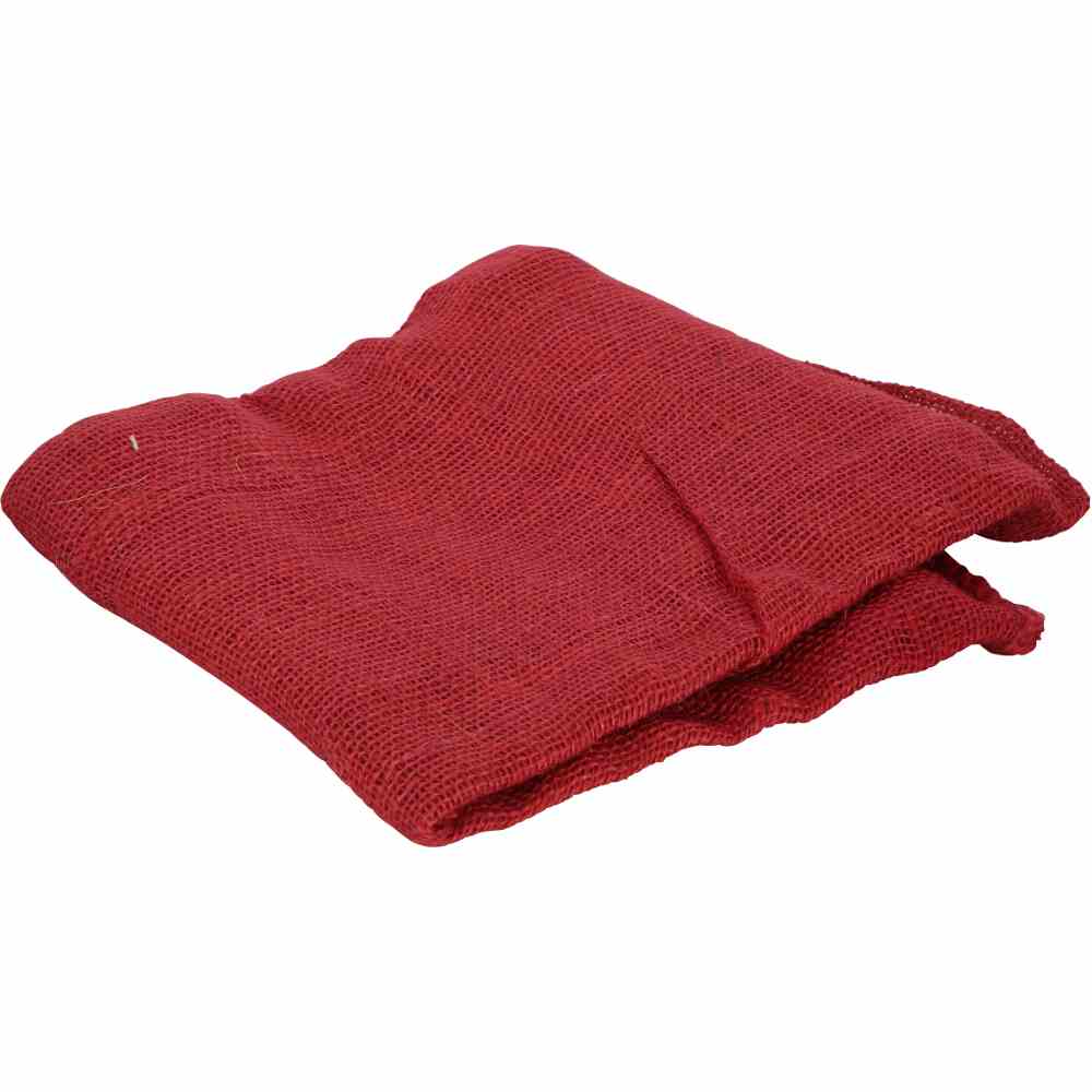 Jute-Schutzsack, Farbe: rot, Maße: 110x60cm