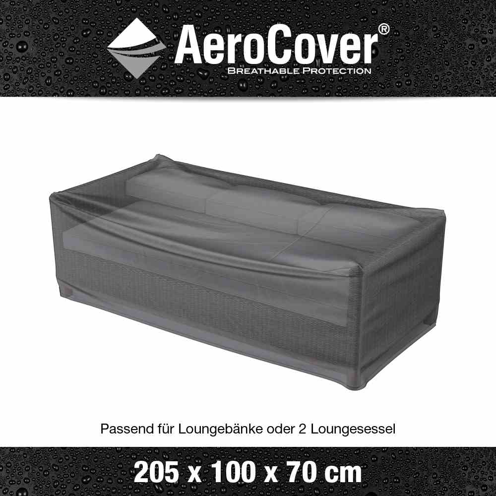 Abdeckhaube Loungebank AeroCover - ca. 205x100x70 cm Abdeckhaube Loungebank AeroCover - ca. 205x100x70 cm