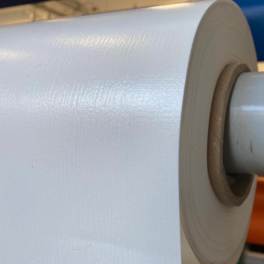 LKW-Plane Meterware, 270 cm breit - Lichtgrau - 2 m