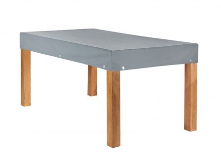 Schutzhülle Tisch eckig / oval mit 15 cm Abhang - Grau - Tisch eckig / oval bis 280 cm