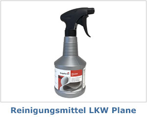 Reinigungsmittel & Pflegemittel für LKW Plane