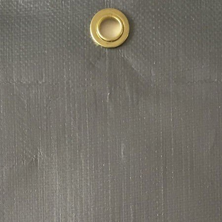 PE-Plane / Grau (280g/qm) - Grau - ca. 4x5m