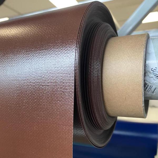 LKW-Plane Meterware, 270 cm breit - Schokobraun - 8,5 m