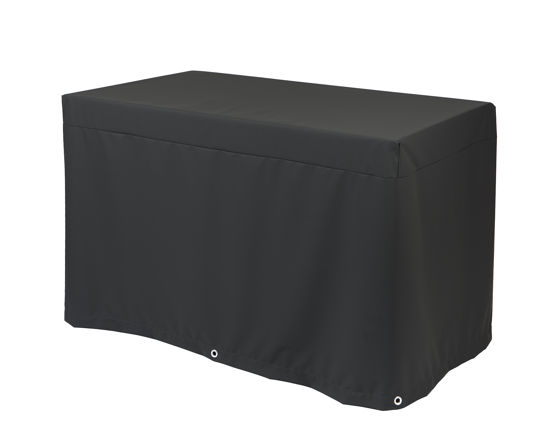  Schutzhaube Gartentisch Teaksafe - Schwarz - 160 x 90 cm