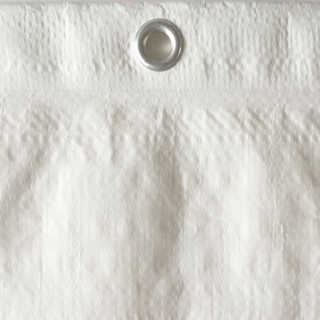 Bauzaunplane 1,76 x 3,41 m / Weiss