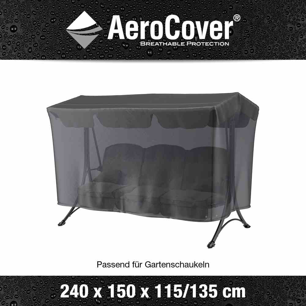 Abdeckhaube Hollywoodschaukel AeroCover - ca. 240x150x135/115 cm