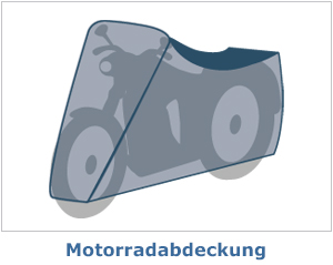 Motorradabdeckung von Abdeckhauben-Shop.de