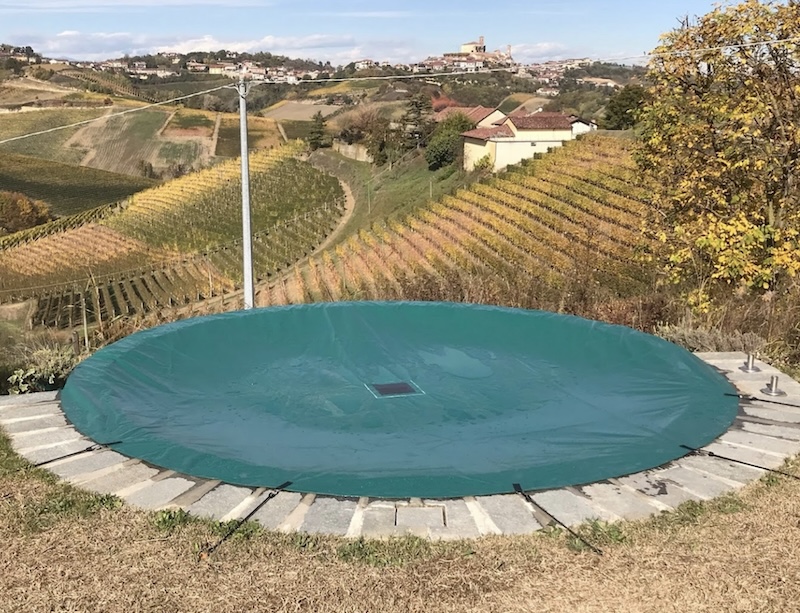 Abdeckplane für Pool aus LKW Plane