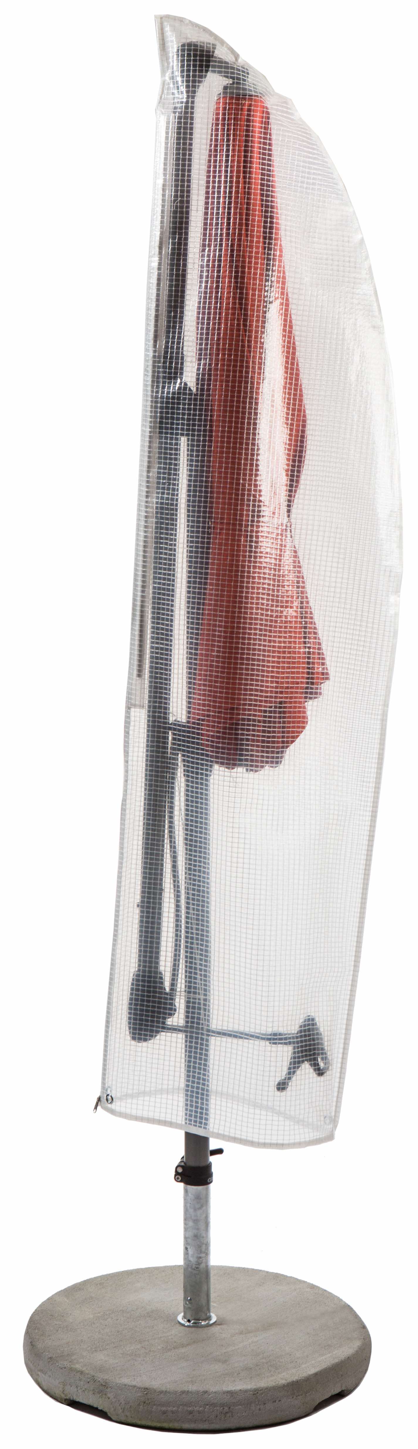Oxford 420D Schutzplane Schutzhülle Hülle für Ampelschirm Sonnenschirm Gartenschirm Abdeckung Abdeckplane bis 4-5M 