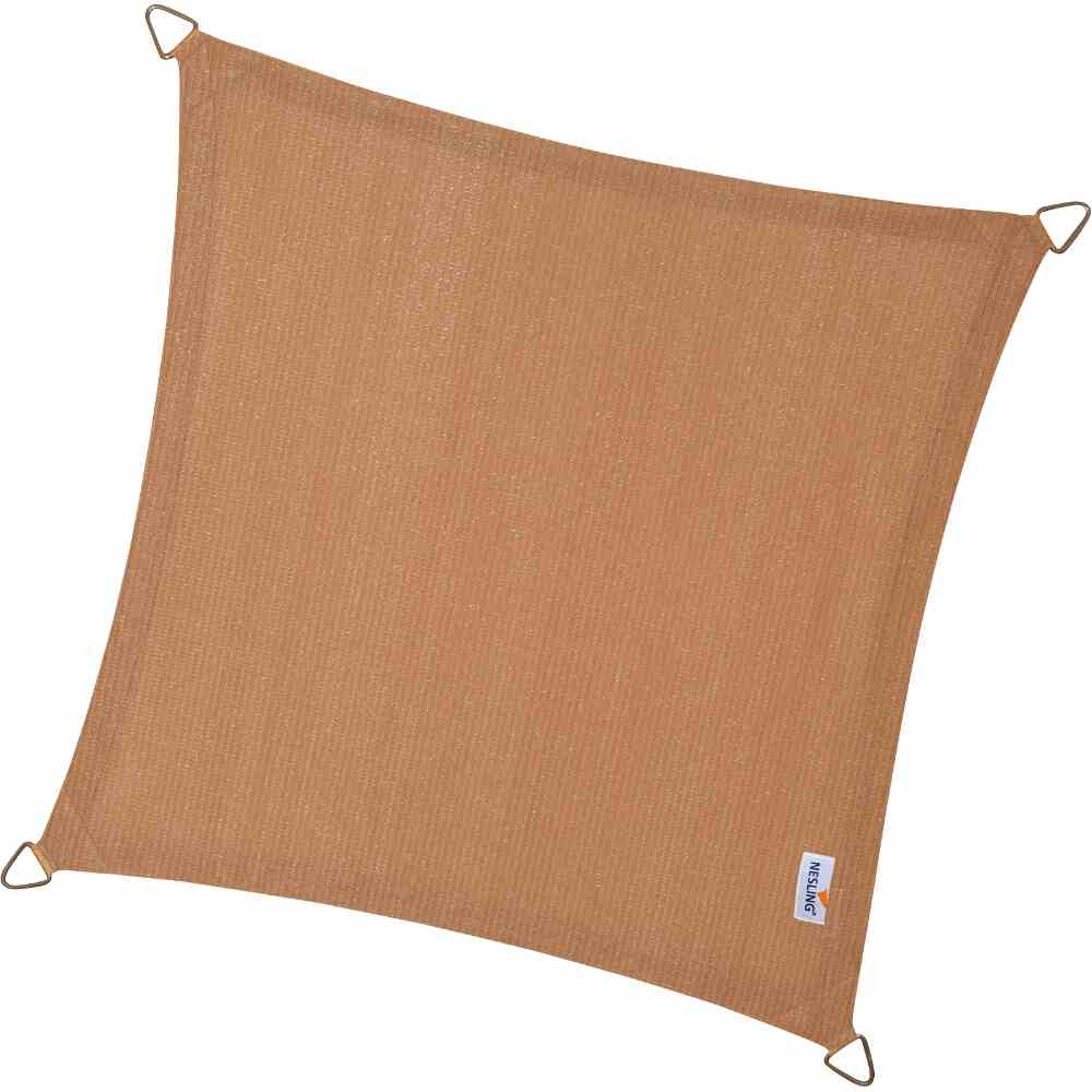 Coolfit Sonnensegel quadratisch 3,6x3,6m (sand)